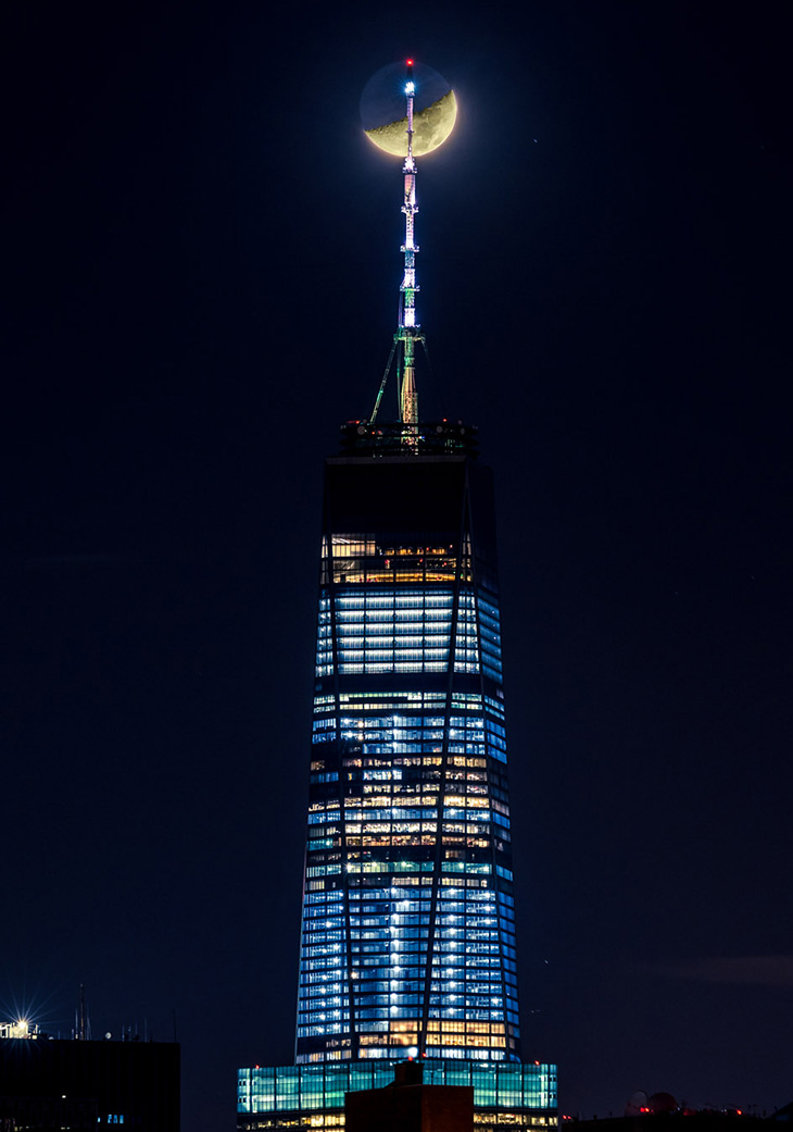 WTC with Moon